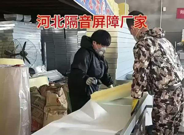 高速公路声屏障工厂隔音板高架桥梁冷却塔空调外机机组屏障隔音屏 绿色 500*2960*100mm_饶安丝网热销推荐