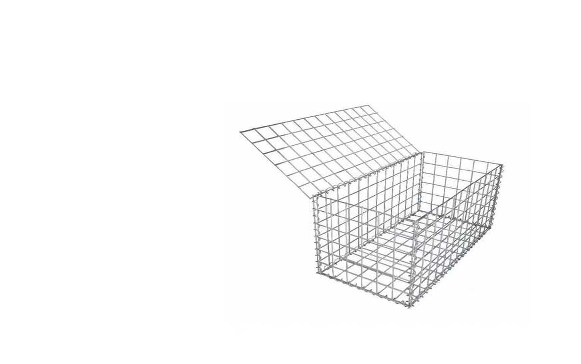 景观石笼网箱电焊公园不锈钢石头笼镀锌钢筋焊接_饶安丝网石笼网