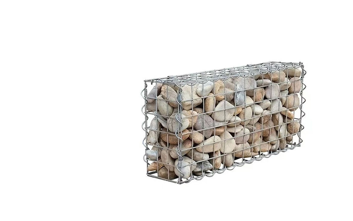 镀锌格宾网箱石头笼_饶安丝网石笼网