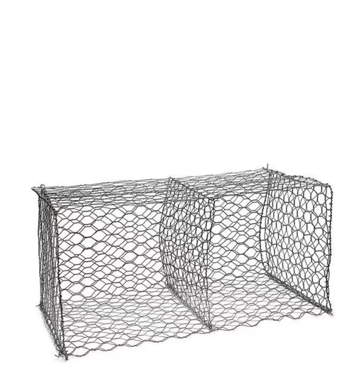 格宾石笼网防洪固滨笼加厚_饶安丝网石笼网