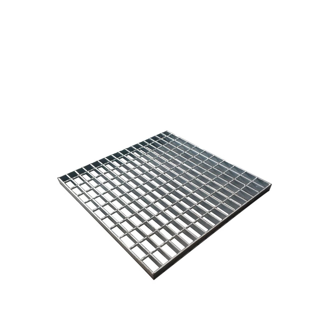 镀锌格栅板热镀锌钢格板排水沟盖板_饶安丝网钢格栅