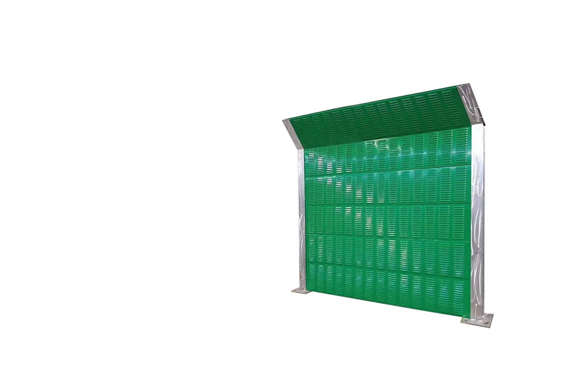 弧形高速声屏障，隔音好