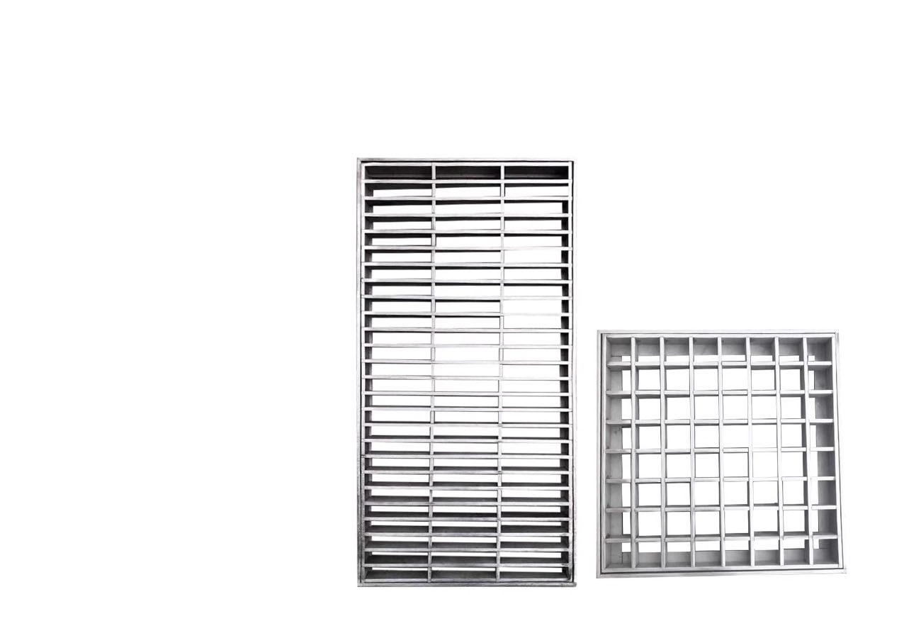 镀锌钢格栅热镀锌钢格板盖板格栅板沟盖板_饶安丝网钢格栅